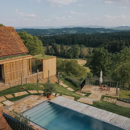 Am Wildbachberg - Luxus Ferienhaeuser Mit Infinitypool, Privatsauna Und Weinkeller دويتشلاندزبرغ المظهر الخارجي الصورة