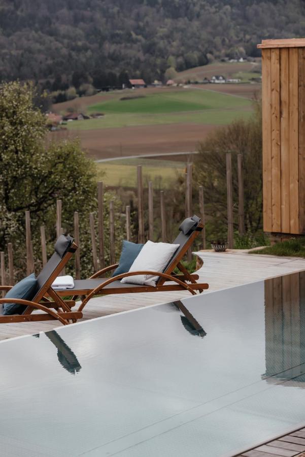 Am Wildbachberg - Luxus Ferienhaeuser Mit Infinitypool, Privatsauna Und Weinkeller دويتشلاندزبرغ المظهر الخارجي الصورة