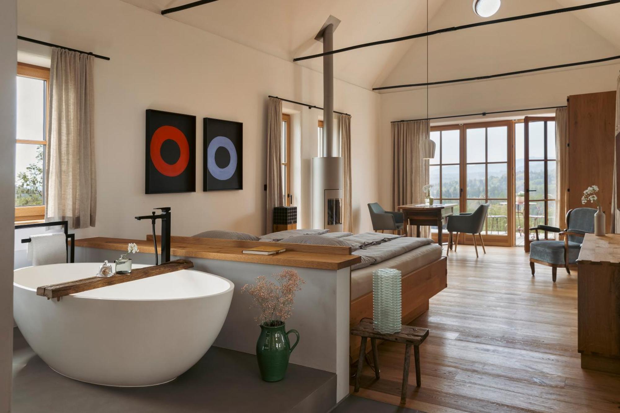 Am Wildbachberg - Luxus Ferienhaeuser Mit Infinitypool, Privatsauna Und Weinkeller دويتشلاندزبرغ المظهر الخارجي الصورة